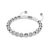 Argent | Bracelet Kikiballa Pavé de Cristaux | Blanc